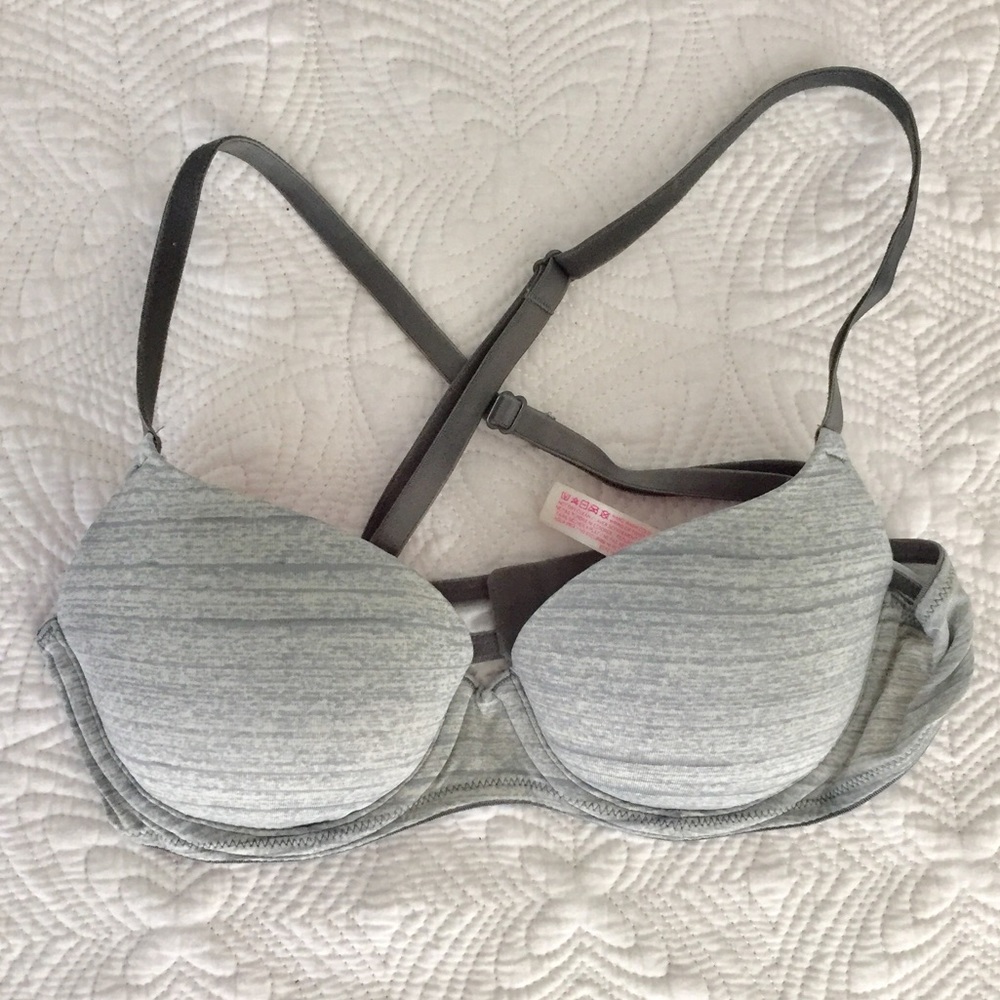 VS Pink Bra Gray 32A